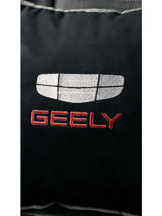 Dekos Подушка в машину с вышивкой для Geely, черный, фото 8