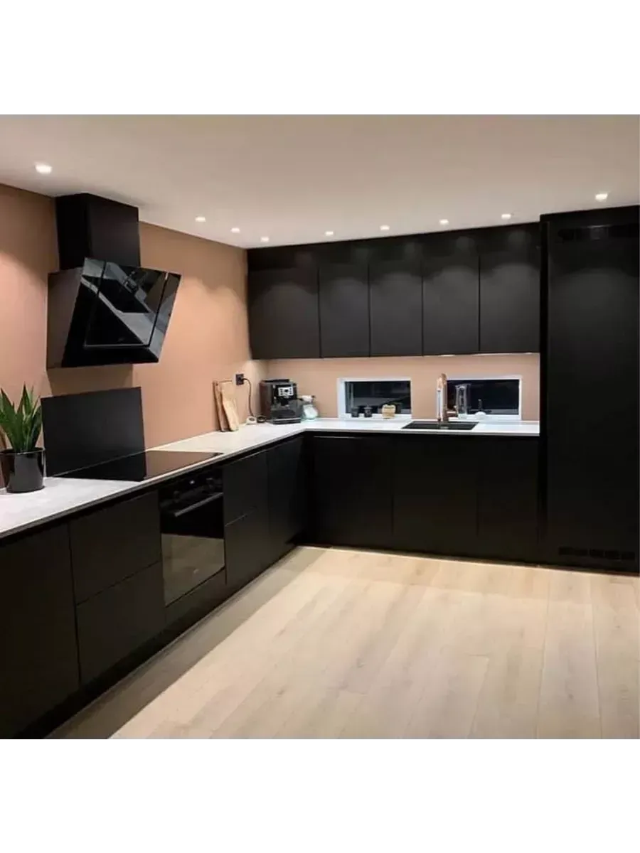 Акриловая краска для мебели из дерева черный фото 6