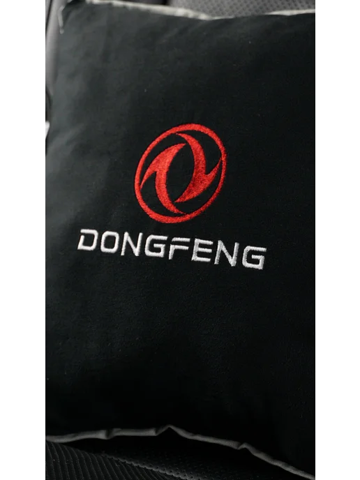 Dekos Подушка в машину с вышивкой для DongFeng, черный, фото 5