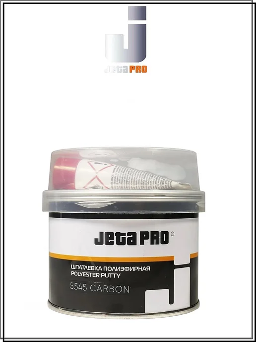 JETA PRO Шпатлёвка полиэфирная 5545 CARBON, 1 кг, 500 г, фото 3