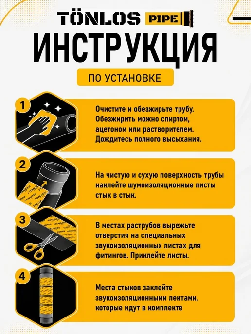 Tonlos HEAVY FELT Звукоизоляция для стен -потолков Тонлос Хеви Фелт, вариант, фото 5