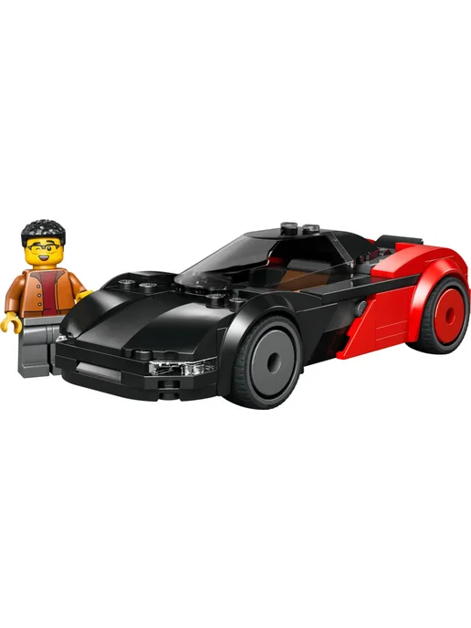 LEGO Конструктор City 60486 Суперкар EV, черный, фото 4
