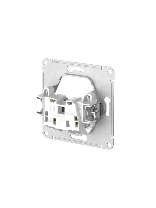 Systeme Electric Розетка двойная без заземления, без шторок, AtlasDesign, бежевый, фото 8