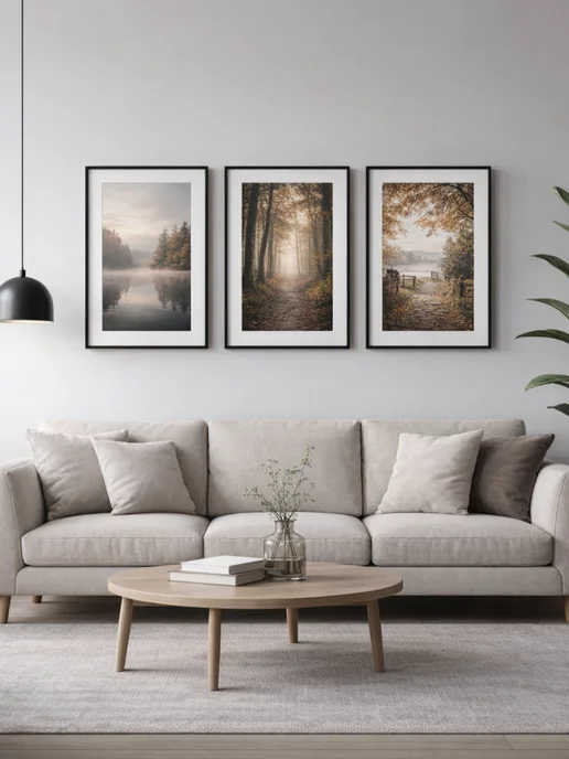 ЗеркалоОК Фоторамка 50х70 см на стену алюминиевая, черная, 50x70 см, фото 3