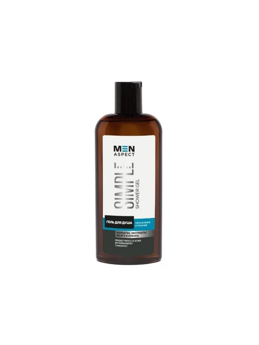 MODUM Гель для душа мужской MEN ASPECT SIMPLE, 250 мл, фото 5