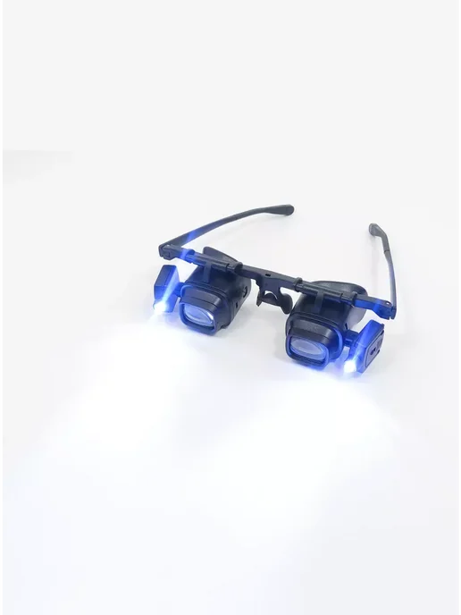 SHOP-TECH Налобная лупа-очки с подсветкой 2925S1, вариант, фото 3