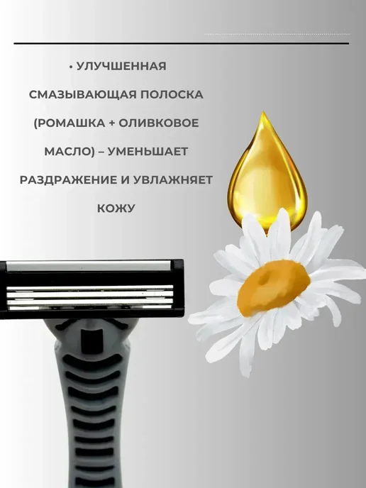 Лунерис2705 Бритвенный станок с кассетами Бритва для мужчин, черный, фото 3