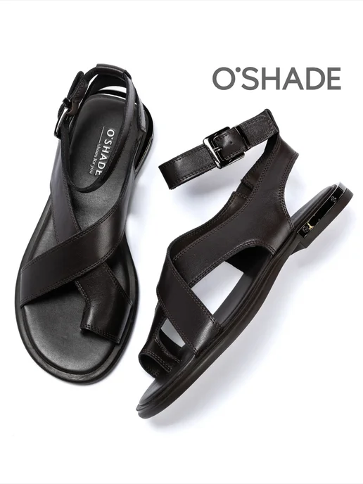 O`SHADE Босоножки женские летние, коричневый, фото 3