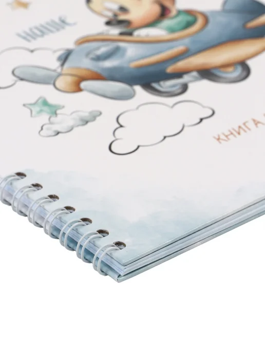 Yamle Книга пожеланий на пружине 21.7х21 см для гостей, 21.7x21 см, фото 7