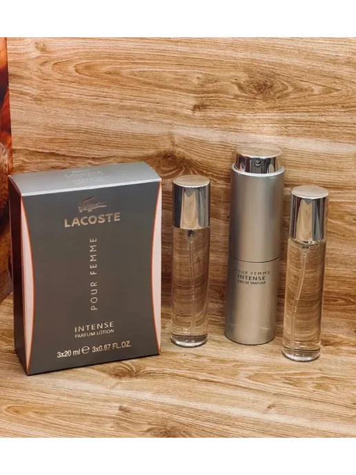 набор подарочный Мини набор духов Lacoste Pour Femme Intense-Лакосте, вариант