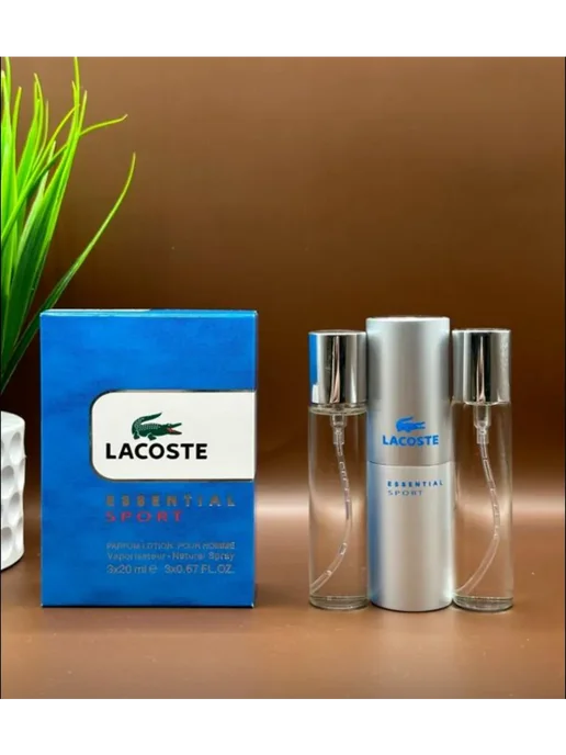набор подарочный Мини набор духов Lacoste Essential Sport-Лакосте, вариант