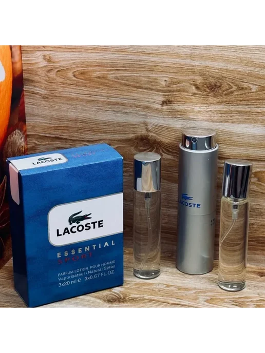 набор подарочный Мини набор духов Lacoste Essential Sport-Лакосте, вариант, фото 4