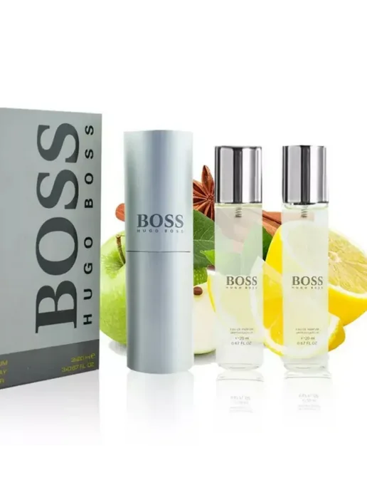 набор подарочный Мини набор духов HUGO BOSS №6 -Хьюго Босс, 3 шт, фото 2