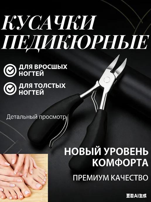 Кусачки маникюрные для кутикулы N-04S-7 ручная заточка, вариант
