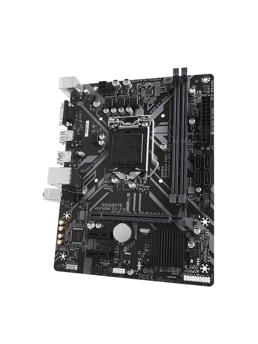 Gigabyte H310M A 2.0 (Intel 1151 v2, DDR4, H310) материнская плата, dimm, фото 5