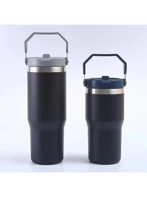 Стакан для всасывания Небесно-голубой 20oz, голубой, фото 6