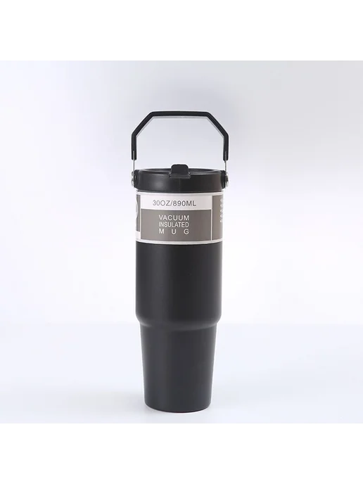 Стакан для всасывания Оранжевый 20oz, серый, фото 7