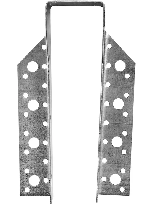 Нет бренда Опора бруса раскрытая OBR R 50x200x1.8, 50x200x1.8, фото 2