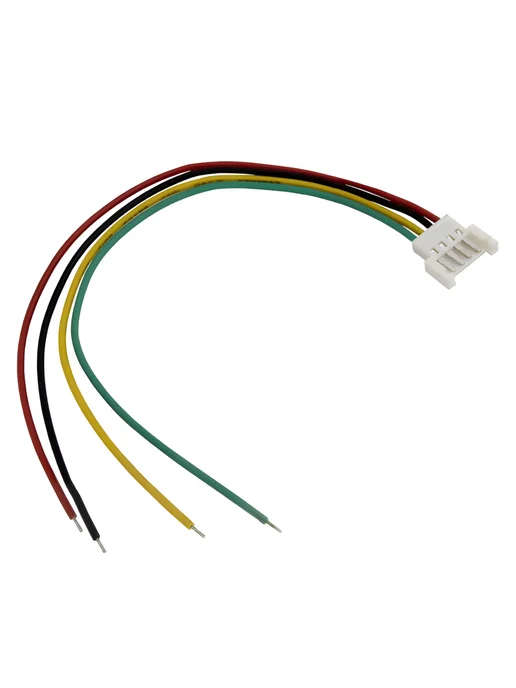 ExpertLand Комплект межплатного кабеля питания 4 pin, 26AWG, белый, фото 3