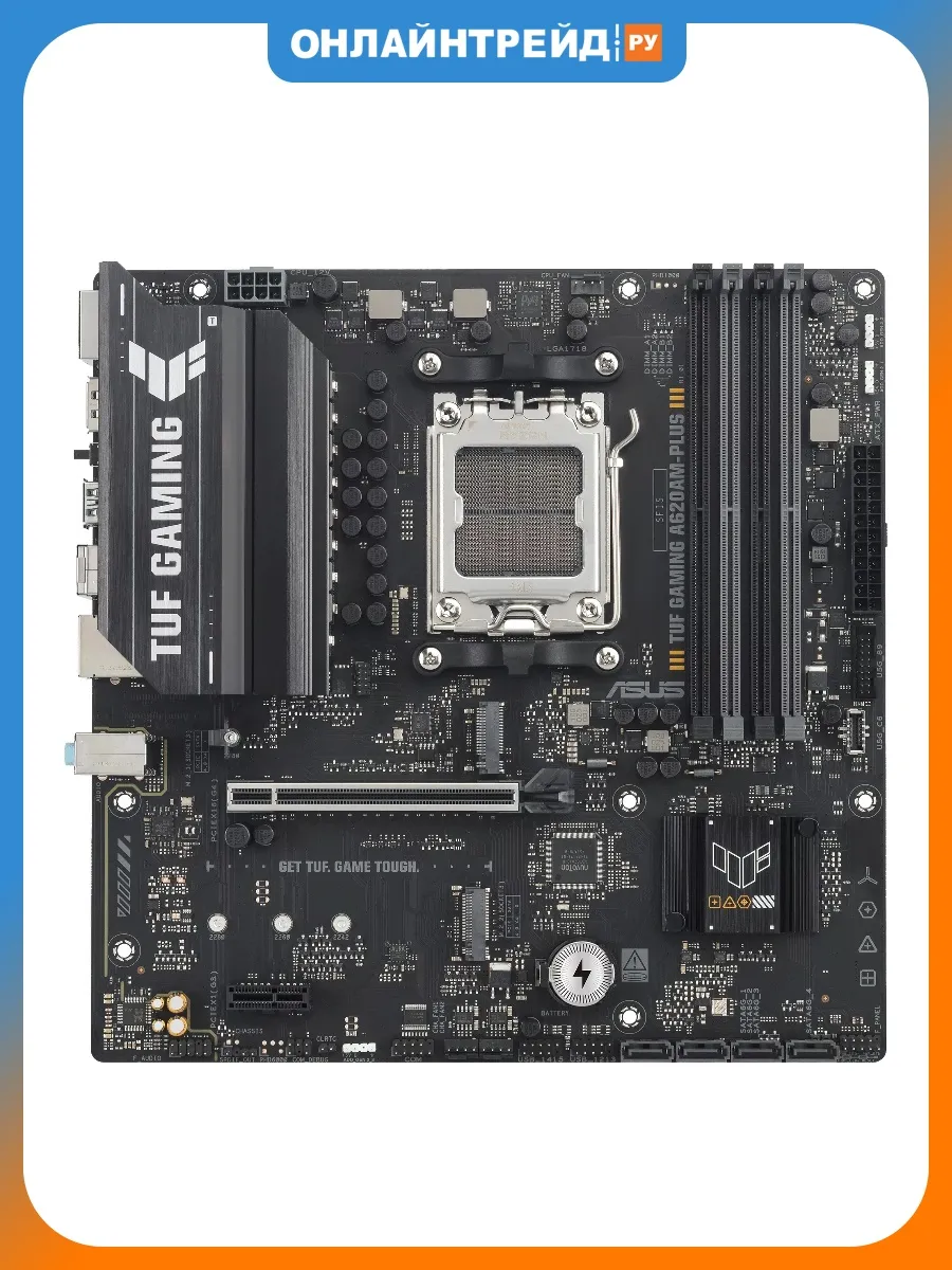 Asus Материнская плата TUF GAMING A620AM-PLUS (AM5, mATX)