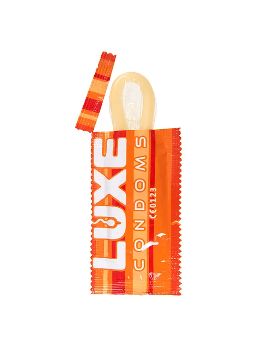 Luxe Condoms Презервативы Luxe конверт Бермудский треугольник 18 см, 3 шт, фото 6