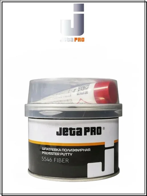 JETA PRO Шпатлёвка полиэфирная 5546 FIBER, 0,25кг, 250 г, фото 3