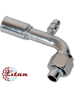 titan-автокондиционеры Фитинг Manuli 13мм 5 8” №10х90 O-RING 3 4”-16UNF зап порт HP