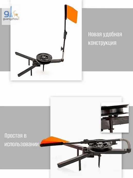 Набор жерлиц 5 шт для зимней рыбалки, вариант, фото 5
