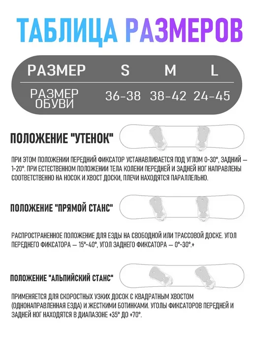 Крепление для сноуборда, черный, фото 6
