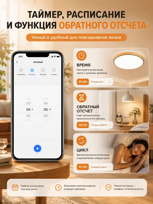 Chevolink Умный сенсорный выключатель с Алисой Поддержка WiFi APP, белый, фото 3