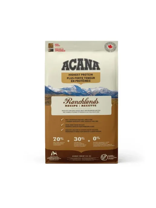 Сухой корм Acana Ranchlands для собак, беззерновой, 11,4 кг, фото 2