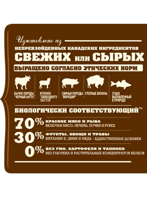 Сухой корм Acana Ranchlands для собак, беззерновой, 11,4 кг, фото 3