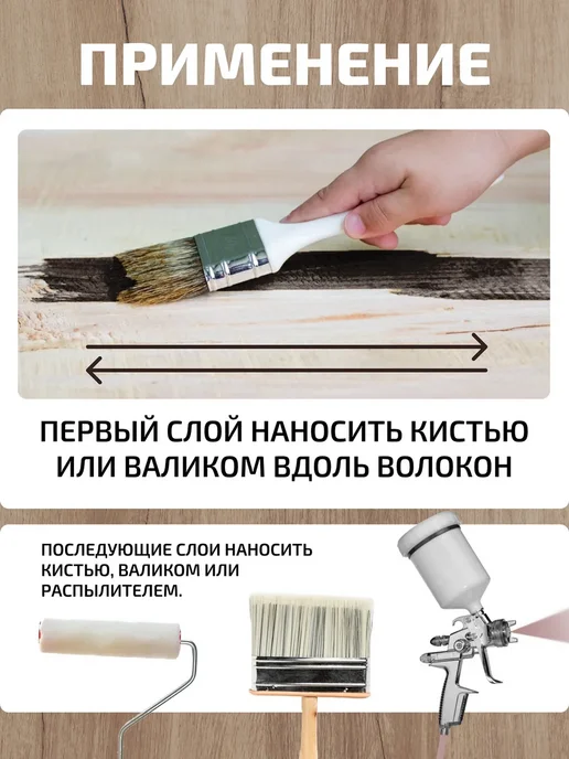 Forwood Морилка для дерева палисандр 0,9 л, 0,9 л, фото 4