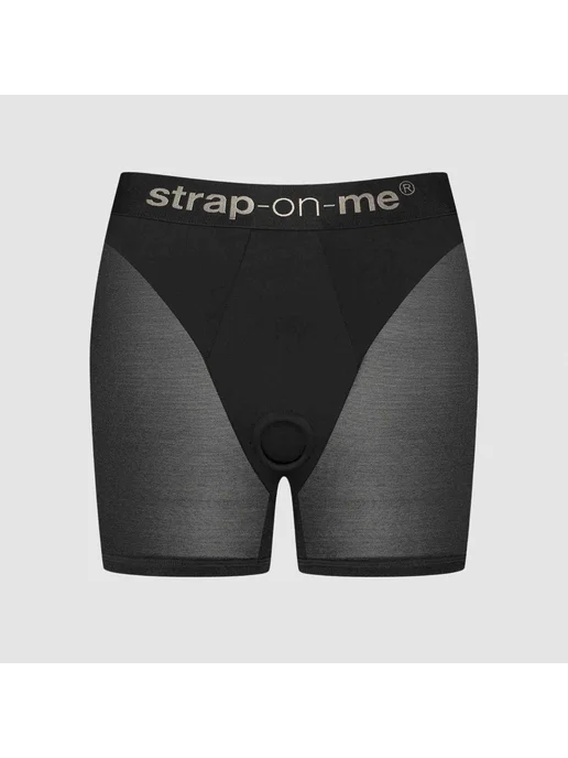 STRAP-ON-ME Пояс для страпона Harnais Lingerie Halo, M, черный, фото 6