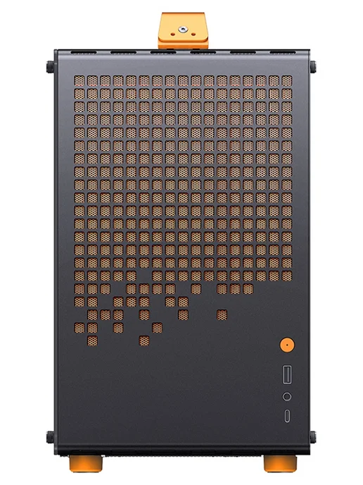 JONSBO Компьютерный корпус Jonsplus Z20, черный, оранжевый, фото 3