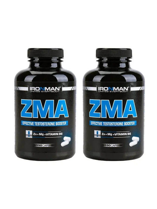 Бустер тестостерона Ironman ZMA (2 банки), вариант