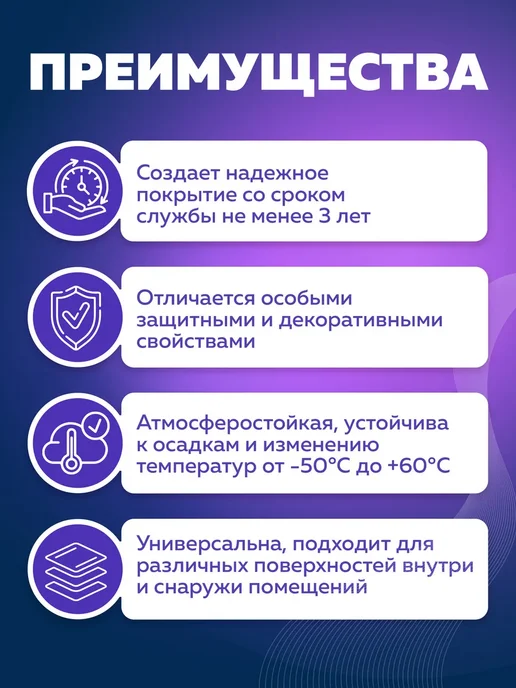 Farbitex Эмаль по дереву и металлу, строительная краска ПФ-115, серый, фото 2