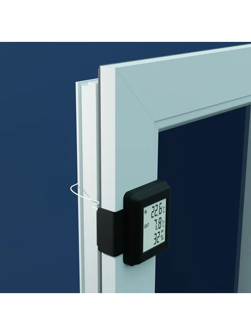SKF Термометр комнатный электронный гигрометр,1 шт, 1 шт, фото 3
