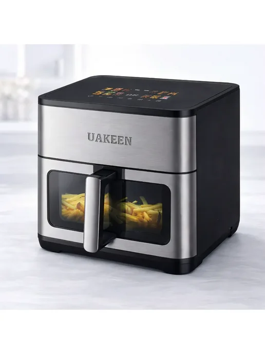 Uakeen Аэрогриль, серый
