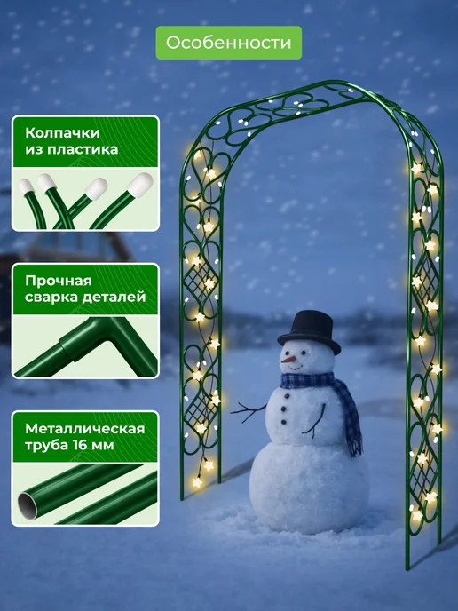 САДОВКИН Арка Комби 35 ПТ антик, зеленый, фото 4