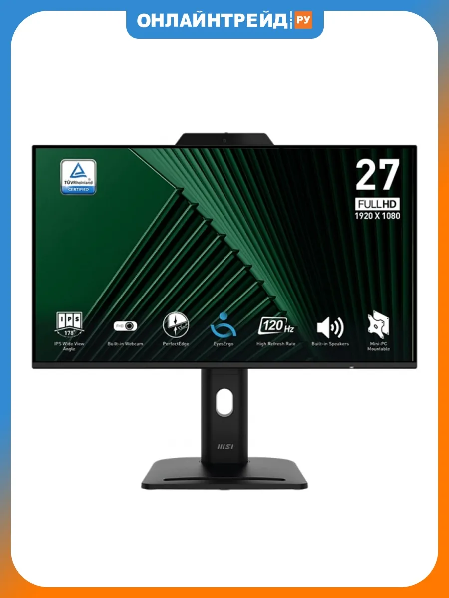 MSI Монитор 27" Pro MP272PMG Black