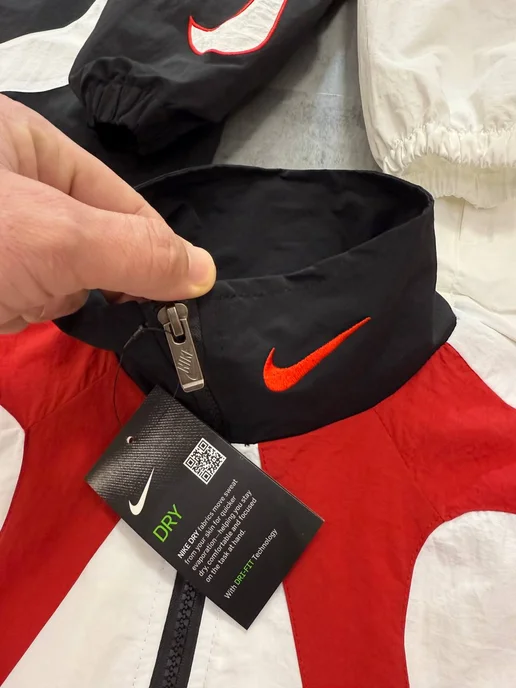 Nike Костюм спортивный, белый, фото 3