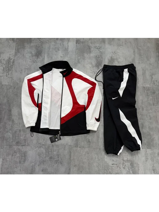 Nike Костюм спортивный, белый, фото 6