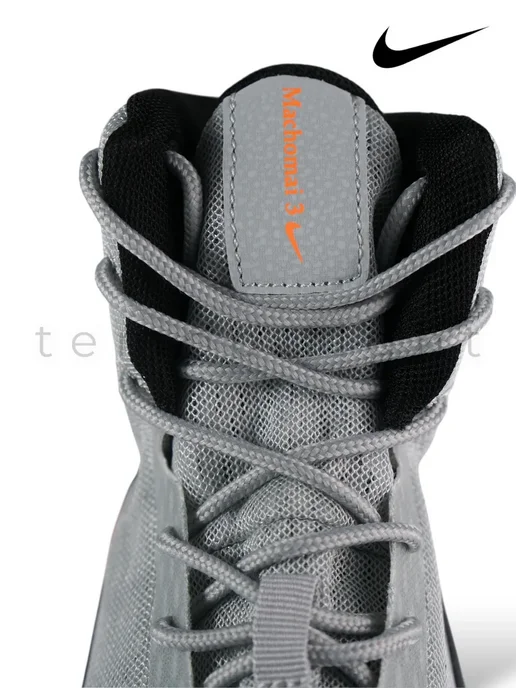 SPORT ALEM Боксерки для бокса Nike Machomai 3, серый, фото 6