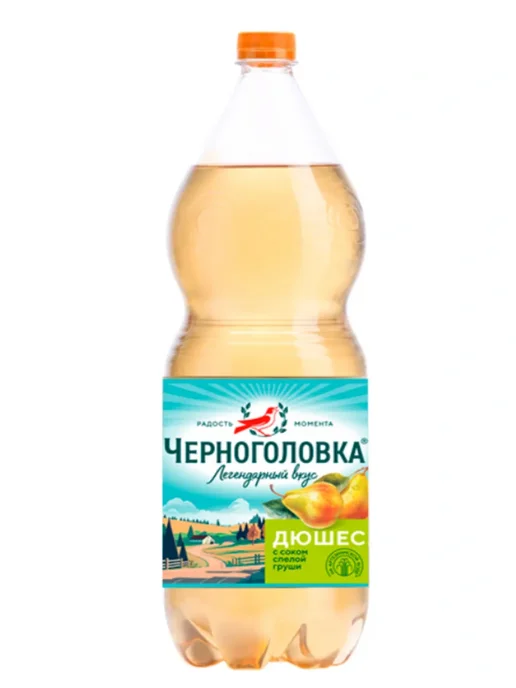 Черноголовка Напиток газированный "Дюшес" 6 шт. по 2 л, 2 л, 6 шт, фото 2
