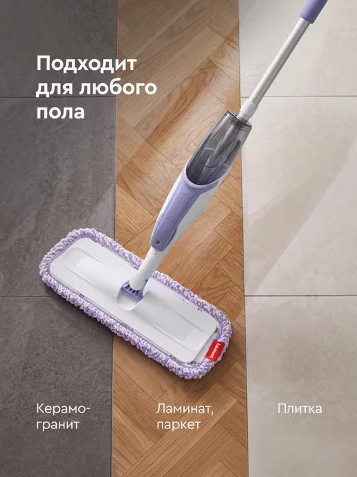 hauswell Швабра с распылителем SprayPro 2.0, вариант, фото 6
