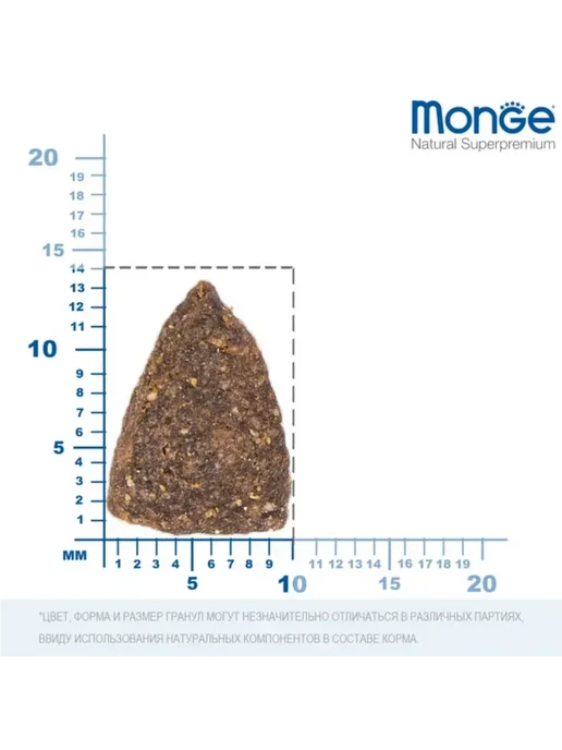 Сухой корм MONGE Монопротеиновый для собак, лосось, 2,5 кг, фото 2