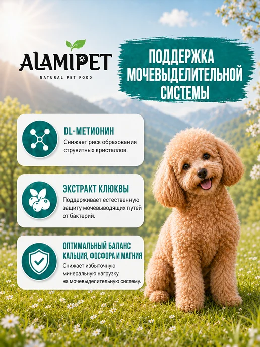 Сухой корм ALAMIPET для собак, мелкие, стерилизованные, 0,8 кг, фото 6