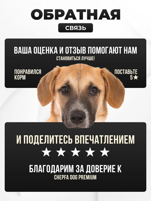 Сухой корм CHEPFA DOG для собак, мелкие, 0,5 кг, фото 8