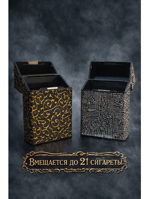 Портсигар, черный, фото 2